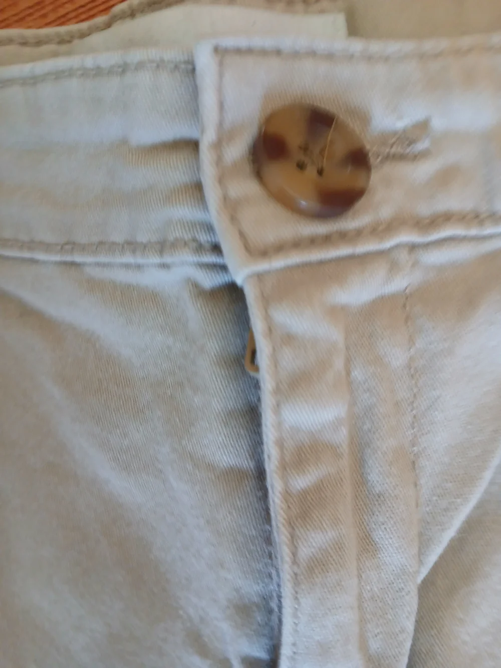 Old Navy Light Cream Chino Shorts